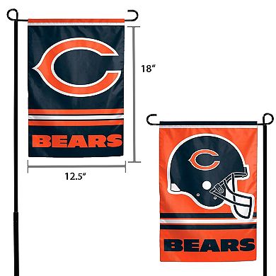 WinCraft Chicago Bears 12" x 18" Double-Sided Garden Flag