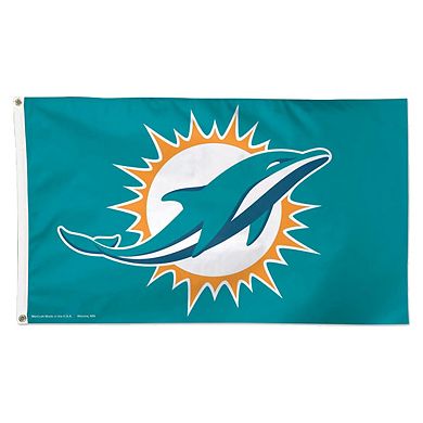WinCraft Miami Dolphins Deluxe 3' x 5' Flag