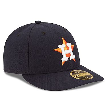 Men's New Era Navy Houston Astros Home Authentic Collection On-Field Low Profile 59FIFTY Fitted Hat