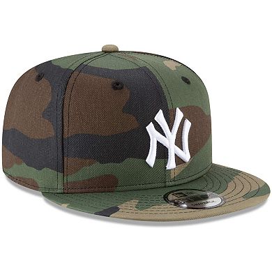 Men's New Era Camo New York Yankees Basic 9FIFTY Snapback Hat