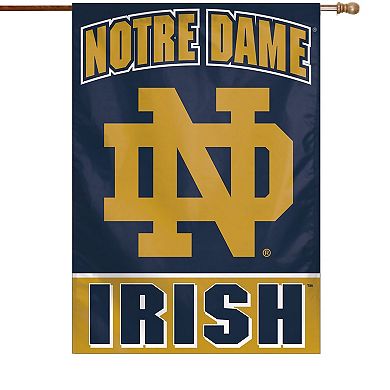 WinCraft Notre Dame Fighting Irish 28" x 40" ND Logo Single-Sided Vertical Banner