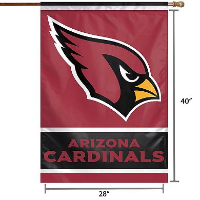 WinCraft Arizona Cardinals 28" x 40" Primary Logo Single-Sided Vertical Banner