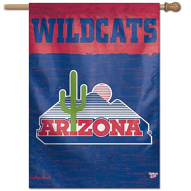 WinCraft Arizona Wildcats 28" x 40" College Vault Single-Sided Vertical Banner