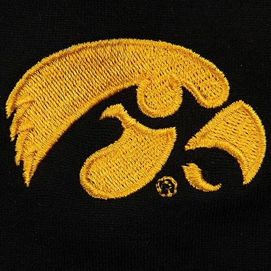 Women's ZooZatz Black Iowa Hawkeyes Fleece Lined Leggings