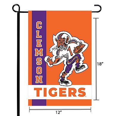 Clemson Tigers Team Garden Flag