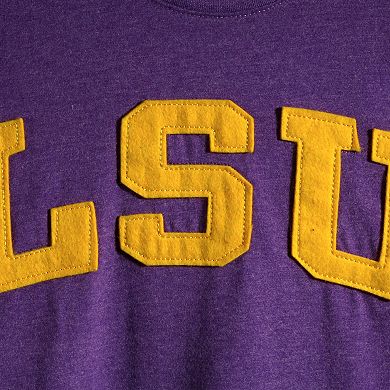 Women's Pressbox Purple LSU Tigers Two-Hit Canyon Long Sleeve T-Shirt