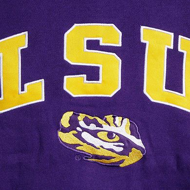 Youth Colosseum Purple LSU Tigers 2-Hit Team Pullover Hoodie