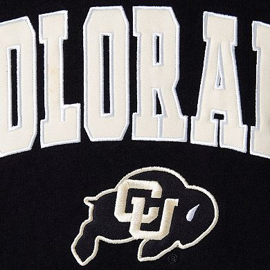 Youth Colosseum Black Colorado Buffaloes 2-Hit Team Pullover Hoodie