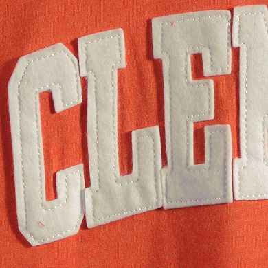 Women's Pressbox Orange Clemson Tigers Two-Hit Canyon Long Sleeve T-Shirt