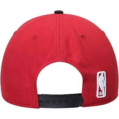 Men's New Era Red/Black Miami Heat 2-Tone 9FIFTY Adjustable Snapback Hat