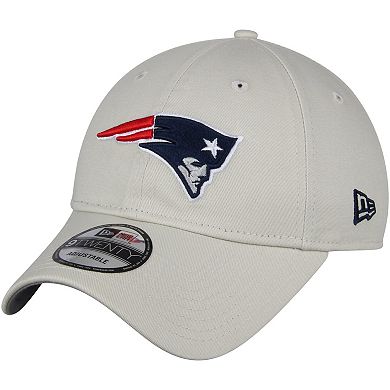 Men's New Era Khaki New England Patriots Playmaker 9TWENTY Adjustable Hat