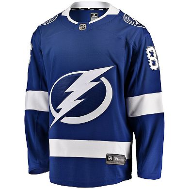 Men's Fanatics Branded Nikita Kucherov Blue Tampa Bay Lightning Home Breakaway Player Jersey
