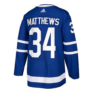 Men's adidas Auston Matthews Blue Toronto Maple Leafs Authentic Player Jersey