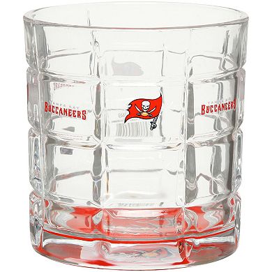 Tampa Bay Buccaneers 10oz. Bottoms Up Squared Rocks Glass