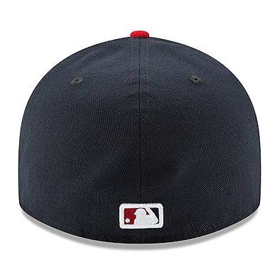 Men's New Era Navy/Red Washington Nationals Alternate Authentic Collection On-Field Low Profile 59FIFTY Fitted Hat