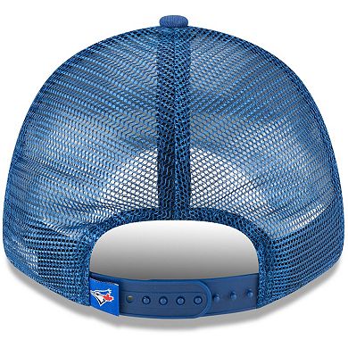Men's New Era Royal Toronto Blue Jays Trucker 9FORTY Adjustable Snapback Hat