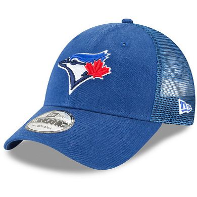 Men's New Era Royal Toronto Blue Jays Trucker 9FORTY Adjustable Snapback Hat