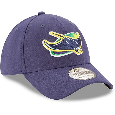 Men's New Era Navy Tampa Bay Rays Alternate Team Classic 39THIRTY Flex Hat