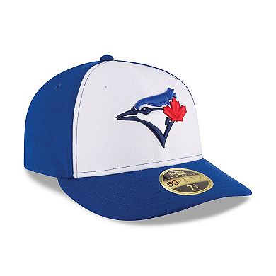 Men's New Era White/Royal Toronto Blue Jays 2017 Authentic Collection On-Field Low Profile 59FIFTY Fitted Hat