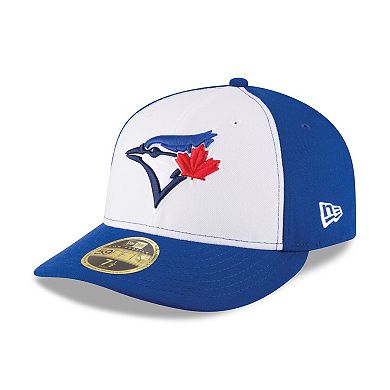 Men's New Era White/Royal Toronto Blue Jays 2017 Authentic Collection On-Field Low Profile 59FIFTY Fitted Hat