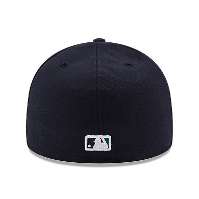 Men's New Era Navy Seattle Mariners Authentic Collection On Field Low Profile Game 59FIFTY Fitted Hat