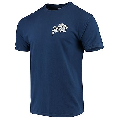 Men's Navy Navy Midshipmen Local Comfort Color T-Shirt