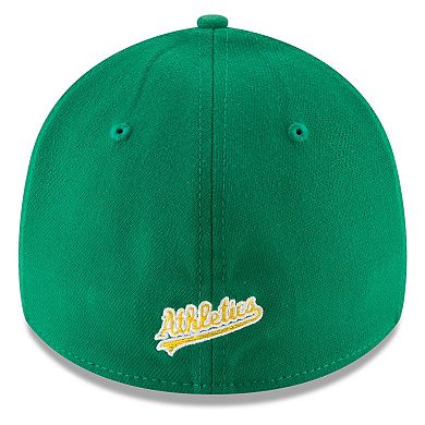 Men's New Era Green Oakland Athletics Alternate Team Classic 39THIRTY Flex Hat