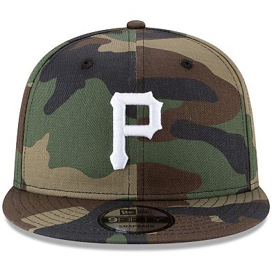 Men's New Era Camo Pittsburgh Pirates Basic 9FIFTY Snapback Hat