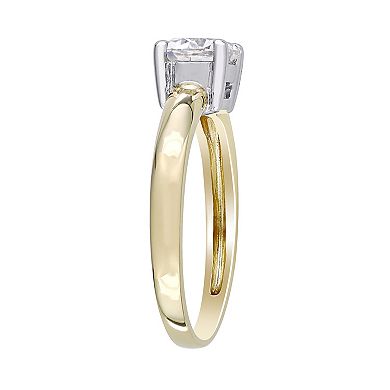 Stella Grace 14k Gold Lab-Created Moissanite Solitaire Engagement Ring