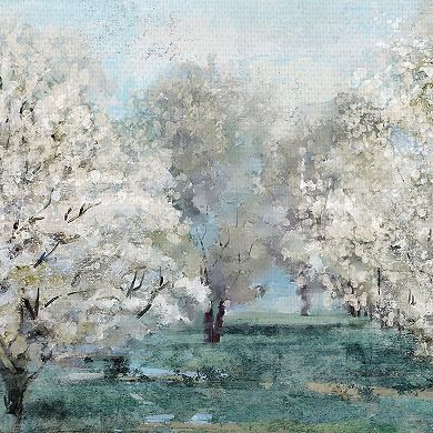 Fine Art Canvas 'Flowering Trees' Canvas Wall Art