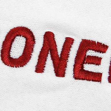 Women's White Oklahoma Sooners Arch & Logo 1 Pullover Hoodie