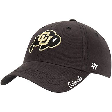 Women's '47 Black Colorado Buffaloes Miata Clean Up Adjustable Hat