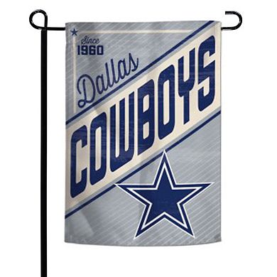 WinCraft Dallas Cowboys 12" x 18" Retro Two-Sided Garden Flag