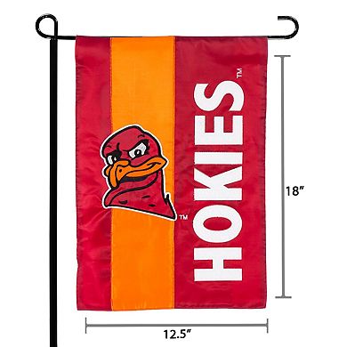 Virginia Tech Hokies 12.5" x 18" Embellish Garden Flag