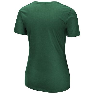 Women's Majestic Green Utah Jazz The Main Thing T-Shirt