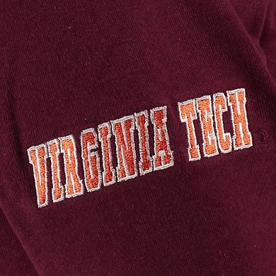 Youth Stadium Athletic Maroon Virginia Tech Hokies Big Logo Pullover Hoodie