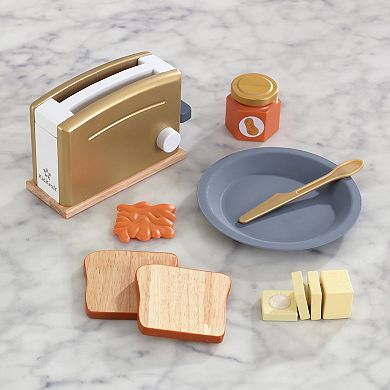 KidKraft Modern Metallics Toaster Set