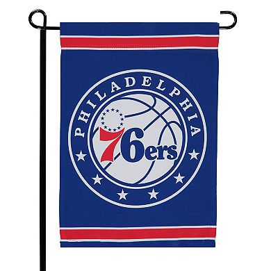 WinCraft Philadelphia 76ers 12" x 18" Double-Sided Garden Flag