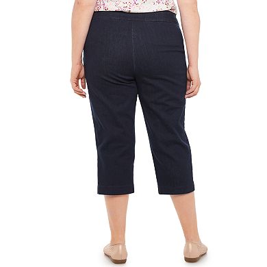 Plus Size Croft & Barrow® Effortless Stretch Capri Pants