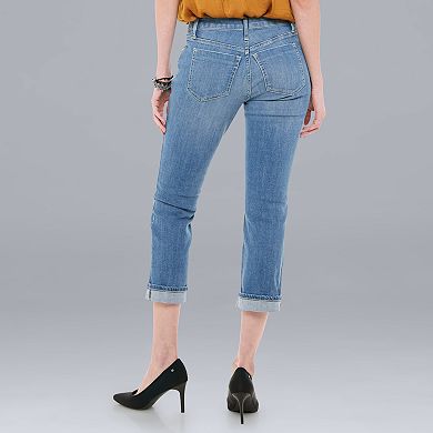 Simply Vera Vera Wang Cotton/Polyester Boot Cut Jeans