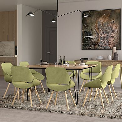 Simpli Home Malden Mid-Century Modern Dining Chair