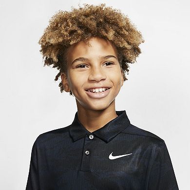 Boys 8-20 Nike Dri-FIT Printed Golf Polo