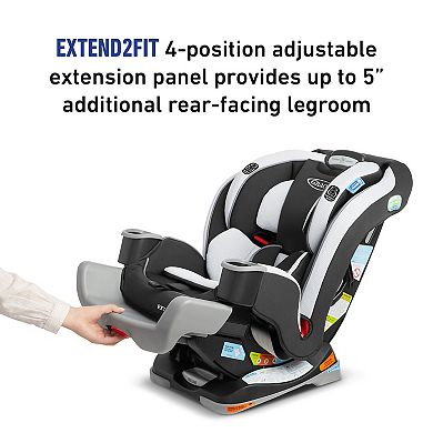 Graco Extend2Fit 3-in-1 Convertible Car Seat