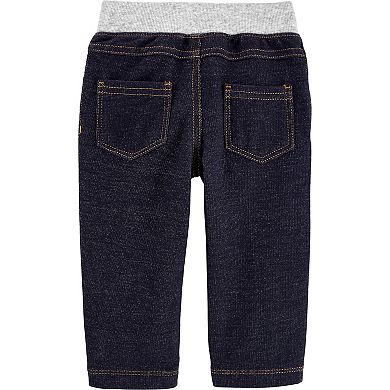 Baby Carter's Pull-On Knit Denim Pants