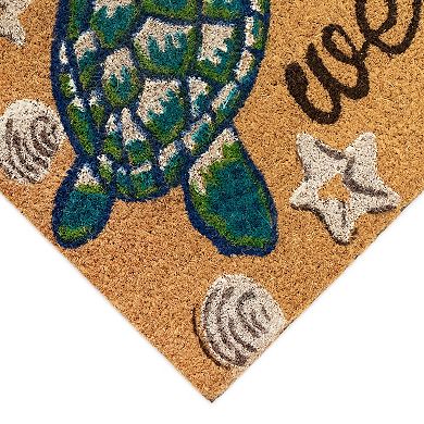 Liora Manne Natura Sea Turtle Outdoor Welcome Mat