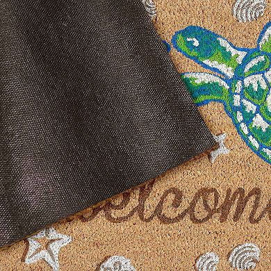 Liora Manne Natura Sea Turtle Outdoor Welcome Mat