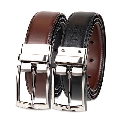 Big and Tall Sonoma Goods For Life® Comfort Stretch Reversible Black and Brown Belt