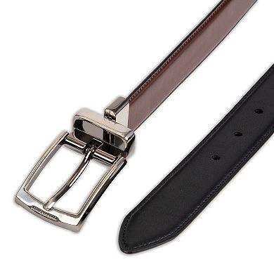 Big and Tall Sonoma Goods For Life® Comfort Stretch Reversible Black and Brown Belt