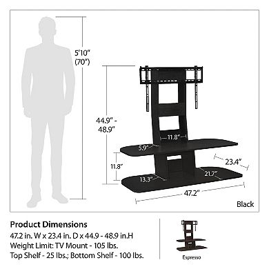 Ameriwood Home Galaxy TV Stand