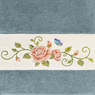 Linum Home Textiles Turkish Cotton Rebecca 3-piece Embellished Bath Towel